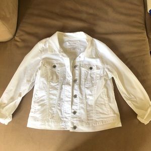 Sonoma White Jean Jacket